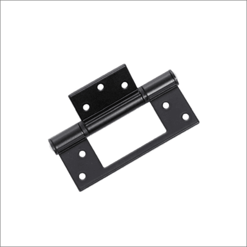 100mm Flush Hinge Powder Coated