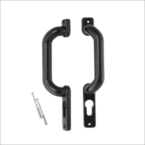 Regal Pull Handle CYL Lock - Pair of handles with sleeved screws