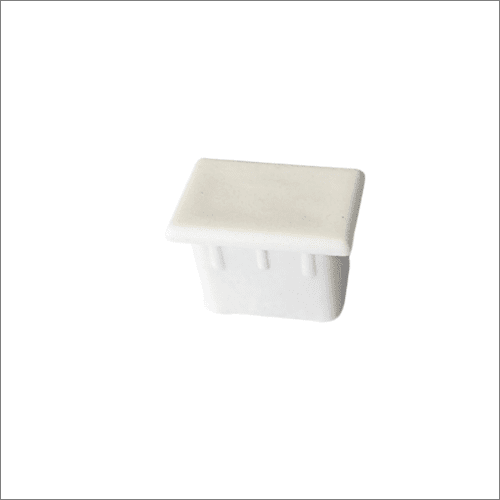 18 x 12mm END CAP White